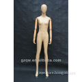 Fashion abstract female wooden mannequin